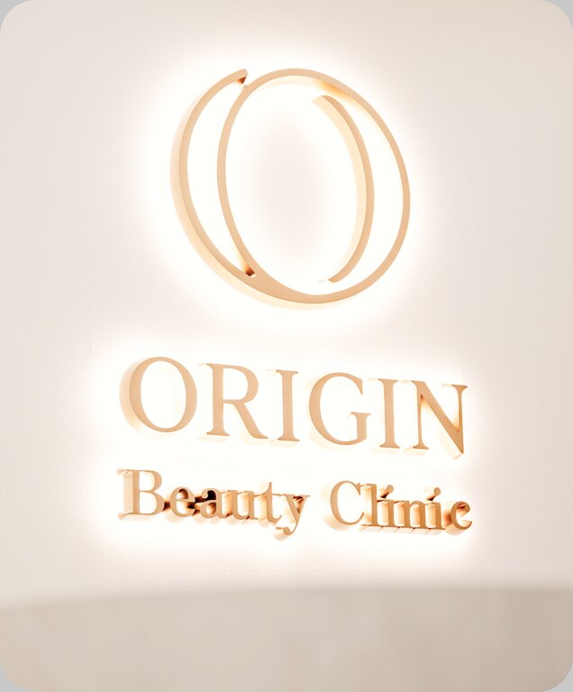 ORIGIN Beauty Clinicのサイン